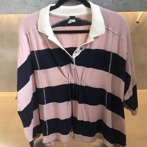 Free people polo top